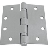 Tell 4-1/2 In. Square Prime Coat Commercial Plain Bearing Door Hinge (3-Pack)