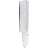 Taylor 5 In. Plastic Clear-Vu Rain Gauge 2703N