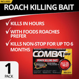 Combat Source Kill 0.42 Oz. Solid Small Roach Bait Station (12-Pack) DIA 51910 712278