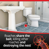 Combat Source Kill 0.42 Oz. Solid Small Roach Bait Station (12-Pack) DIA 51910 712278