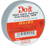 Do it General Purpose 3/4 In. x 60 Ft. Gray Electrical Tape