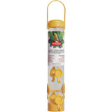 Perky-Pet Classic  14-1/2 In. 1.5 Lb. Capacity Yellow Nyjer Seed Finch Thistle Feeder