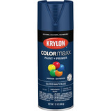 Krylon ColorMaxx 12 Oz. Gloss Spray Paint, Navy Blue K05529007 785006