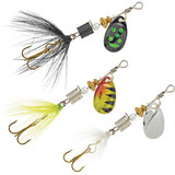 SouthBend 3-Piece Classic Dressed Spinners Fishing Lure Kit SBCSD1