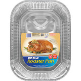 EZ Foil Rack 'N' Roast Rectangle Roaster Pan Z01919 Pack of 12