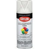Krylon ColorMaxx 11 Oz. Flat Paint + Primer Spray Paint, Crystal Clear K05547007 784915