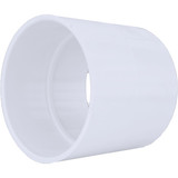 Charlotte Pipe 6 In. Hub Schedule 40 DWV PVC Coupling PVC 00100  1600HA