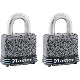 Master Lock 2pk 1-1/2" Padlock 380T