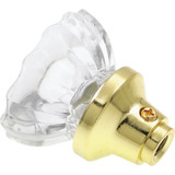 Defender Security Crystal Hall & Closet Door Knob E 28316 224324