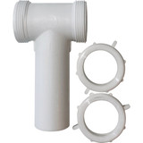Do it Best 1-1-2 In. White Polypropylene Center Outlet Tee 403218 403218