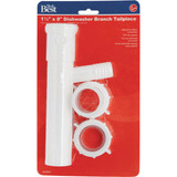 Do it 1-1/2 In. x 8 In. Plastic Dishwasher Tailpiece