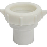 Do it Best 1-1/2 In. x 1-1/4 In. White PVC Slip-Joint Reducer Coupling DIB55-8W