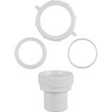 Do it Best 1-1-2 In. x 1-1-4 In. White PVC Slip-Joint Reducer Coupling DIB55-8W 450693