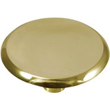 Laurey Modern Standards Round 1-1/2 In. Dia. Polished Brass Concave Cabinet Knob
