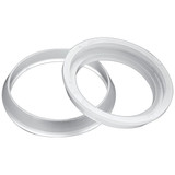 Do it 1-1/4 In. x 1-1/4 In. Clear Poly Slip Joint Washer (2-Pack) 405243