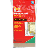 Do it Outdoor 3 Ft. x 6 Ft. x 1. 25 mil Thick Window Insulation Kit (4-Pack)