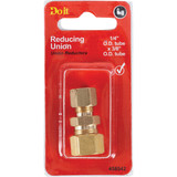 Do it 3/8 In. OD x 1/4 In. OD Brass Compression Reducing Union