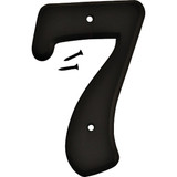 Hy-Ko 6 In. Black Gloss House Number Seven 30207