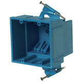 Carlon SuperBlue 2-Gang Thermoplastic Molded Wall Box BH235A