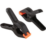 Smart Savers 4 In. Plastic Spring Clamp Set (2-Piece)