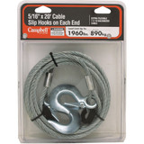 Campbell 5/16 In. x 20 Ft. x 1960 Lb. Tow Cable 5977920