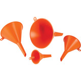 Smart Savers Plastic All-Purpose Funnel Set (4 Piece)