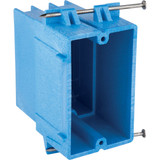 Carlon SuperBlue 1-Gang Thermoplastic Molded Wall Box BH122A-UPC