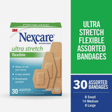 Nexcare Ultra Stretch Bandages, Assorted 576-30PB 617336
