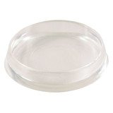 Do it 1-7/16 In. Inner Diameter Round Clear Furniture Leg Caster Cup,(4-Pack)