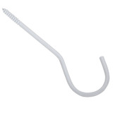 National 6 In. White Ceiling Hook N275206 753857