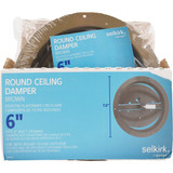 Selkirk 6 In. Round Ceiling Damper 1800B6R 402648