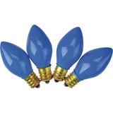 J Hofert C7 Blue Ceramic 125V Replacement Light Bulb (4-Pack) 1414-04