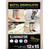 Trimaco Eliminator 12 Ft. x 15 Ft. Butyl Drop Cloth 80322