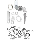 Defender Security 3/4" Steel Drawer & Cabinet Lock - Keyed Different U 9945