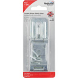 National Hardware 4-1/2 In. Double Hinge Zinc Hasp