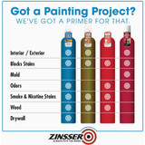 Zinsser Bulls Eye 1-2-3 13 Oz. Primer Spray, White