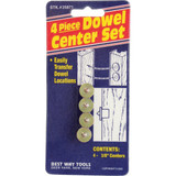 Best Way Tools 3/8 In. Dowel Center (4-Pack) B25871