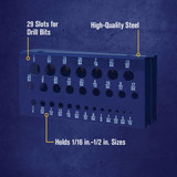 Irwin 1/16 In. to 1/2 In. Range Drill Bit Stand
