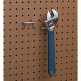 2 In. Double Arm Safety Tip Straight Pegboard Hook (2-Count)