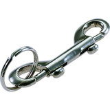 Lucky Line Nickel-Plated Zinc 1-1/8 In. x 3-1/2 In. L. Key Chain 44901