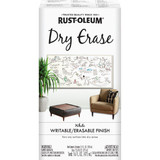 Rust-Oleum Quart White Satin Dry Erase Paint 241140 770317