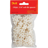 Do it 3/16 In. White Soft Tile Spacers (150-Pack) 309192