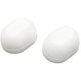 Do it Oval White Plastic Snap-On Toilet Bolt Caps (2 Ct.) 414858