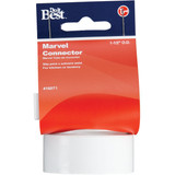 Do it Best 1-1-2 In. White PVC Marvel Connector DIB999W 416071