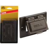 Bell 1g Br Wp Cvr Vert Gfci 5101-7