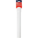 Do it Best 1-1/2 In. x 12 In. White Plastic Extension Tube