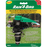 Rain Bird Black Bird Plus Poly 25 Ft. to 41 Ft. Dia. Riser Mounted Impact Sprinkler