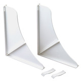 Peerless White Shower Splash Guard (2-Pack) 76814WH