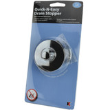 Keeney 5-16 In. or 3-8 In. Bathtub Drain Stopper with Polished Chrome Finish K826-36PC 400014