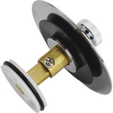 Keeney 5-16 In. or 3-8 In. Bathtub Drain Stopper with Polished Chrome Finish K826-36PC 400014